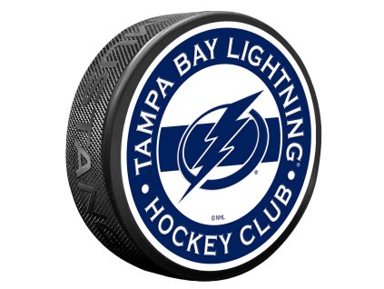 Puk Tampa Bay Lightning NHL Stripe Design