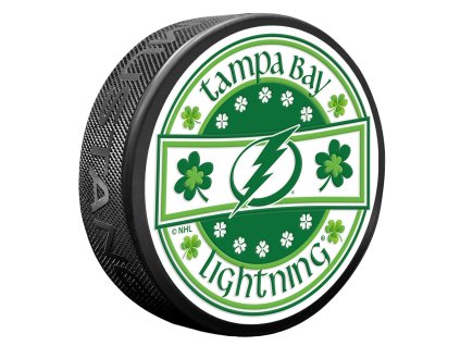 Puk Tampa Bay Lightning NHL Lucky St. Patricks Day Puck