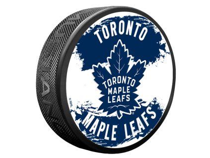 131381 puk toronto maple leafs nhl splash
