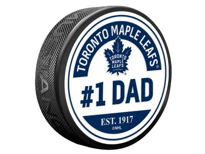 Puk Toronto Maple Leafs NHL #1 Dad Textured Puck
