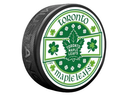 Puk Toronto Maple Leafs NHL Lucky St. Patricks Day Puck
