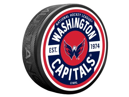 Puk Washington Capitals NHL Gear Textured Puck