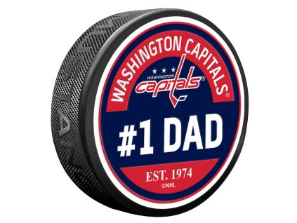 Puk Washington Capitals NHL #1 Dad Textured Puck