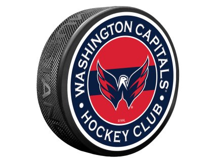 Puk Washington Capitals NHL Striped Design