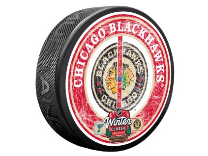 Puk Chicago Blackhawks NHL Winter Classic 2025 Center Ice Puck