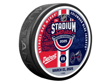 Puk Columbus Blue Jackets NHL 2025 Stadium Series - Match Up Puck