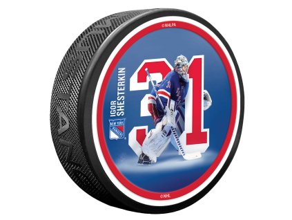 Puk New York Rangers NHL Breakout Series - Igor Shesterkin