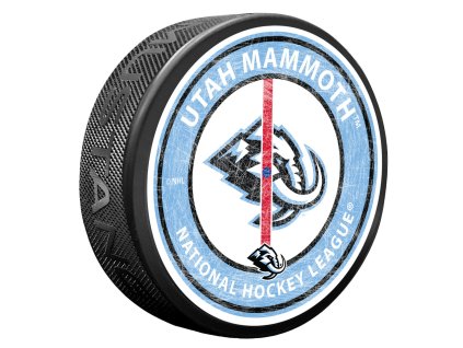 Puk Utah Mammoth NHL Center Ice Puck