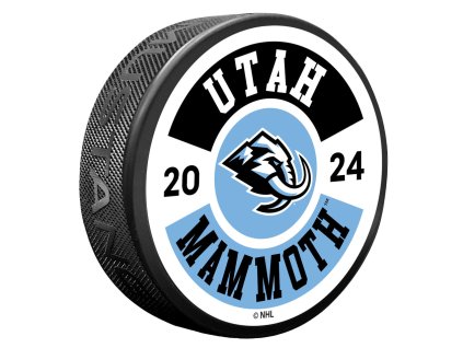 Puk Utah Mammoth NHL Cog