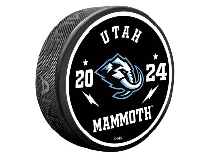 Puk Utah Mammoth NHL Bolt