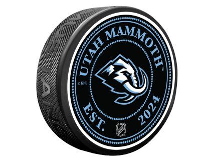 131828 puk utah mammoth stud puck