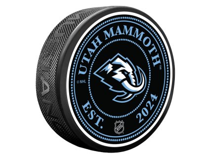 Puk Utah Mammoth NHL Stud Puck