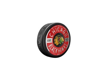 Puk Chicago Blackhawks NHL Gear Puck Design Trimflexx