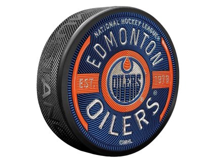 Puk Edmonton Oilers NHL Gear Puck Design Trimflexx