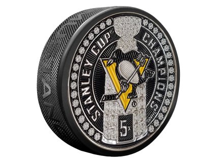 Puk Pittsburgh Penguins NHL Stanley Cup Dynasty Puck Design Trimflexx