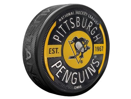 Puk Pittsburgh Penguins NHL Gear Puck Design Trimflexx