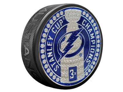 Puk Tampa Bay Lightning NHL Stanley Cup Dynasty Puck Design Trimflexx