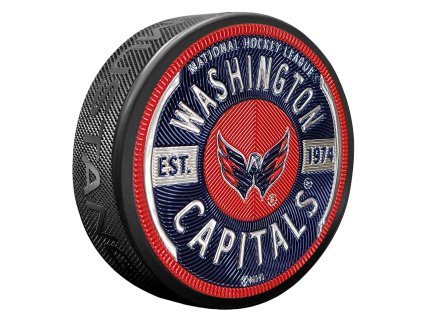 Puk Washington Capitals NHL Gear Puck Design Trimflexx