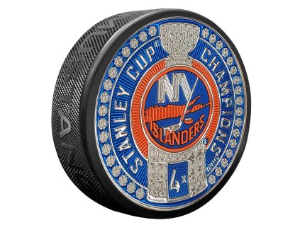 Puk New York Islanders NHL Stanley Cup Dynasty Puck Design Trimflexx