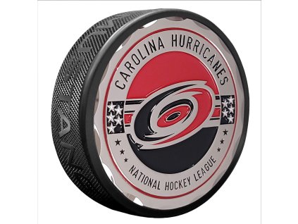 Puk Carolina Hurricanes NHL Stars & Stripes Medallion