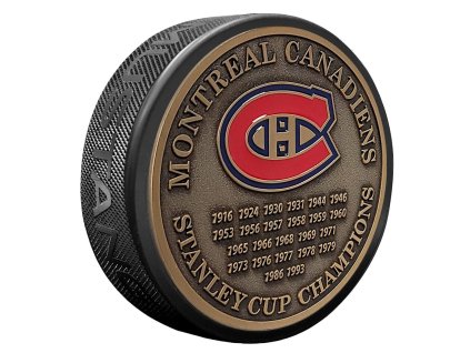 Puk Montreal Canadiens NHL Stanley Cup Years Gold Medallion