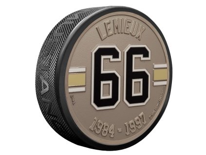 Puk Pittsburgh Penguins NHL Silver Medallion - Mario Lemieux