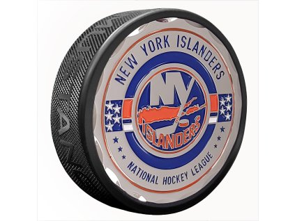 Puk New York Islanders NHL Stars & Stripes Medallion