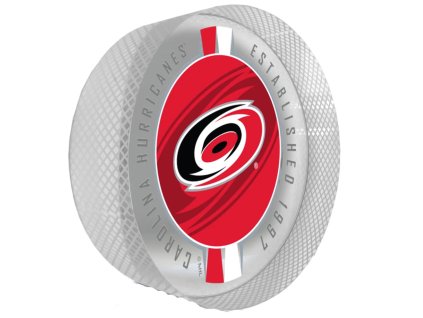 Puk Carolina Hurricanes NHL Crystal Ribbon