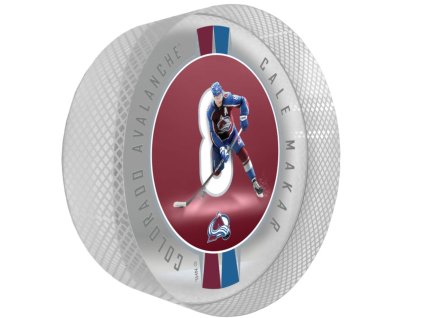 Puk Colorado Avalanche NHL Crystal Breakout - Cale Makar