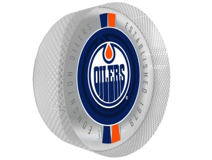 Puk Edmonton Oilers NHL Crystal Ribbon