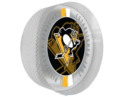 Puk Pittsburgh Penguins NHL Crystal Ribbon