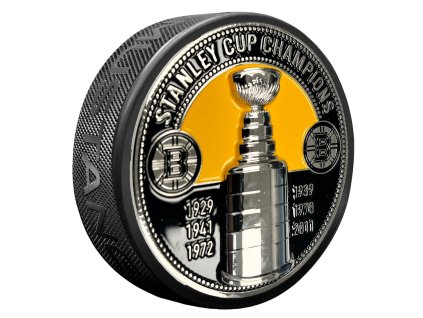 Puk Boston Bruins NHL Ultra 3D Stanley Cup Medallion