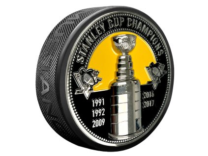 Puk Pittsburgh Penguins NHL Ultra 3D Stanley Cup Medallion