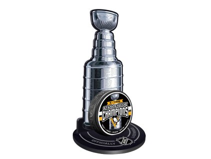 Puk Pittsburgh Penguins NHL Stanley Cup Champions Puck Stand