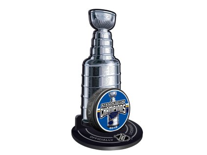 Puk St. Louis Blues NHL Stanley Cup Champions Puck Stand
