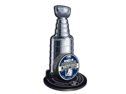 Puk Tampa Bay Lightning NHL Stanley Cup Champions Puck Stand