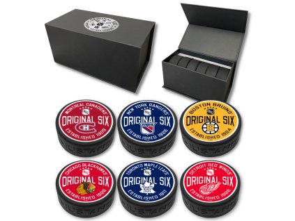 Puk NHL Collectible Puck Set - Original 6
