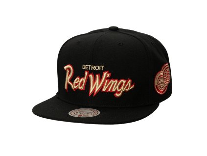 Pánská kšiltovka Detroit Red Wings NHL Cream Script Snapback