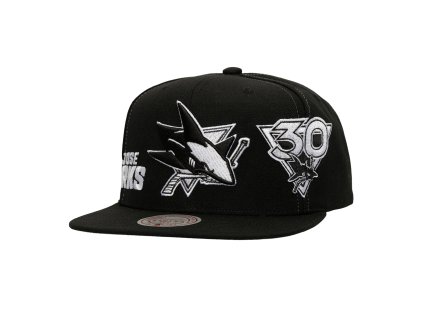 Pánska šiltovka San Jose Sharks NHL Trifecta Snapback