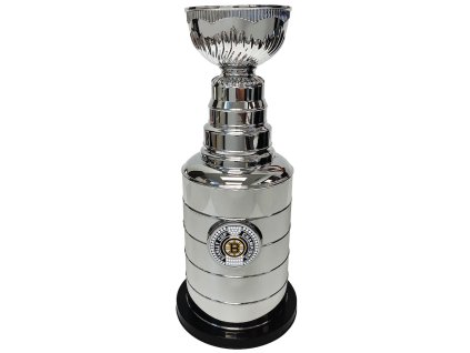 Kasička Boston Bruins Stanley Cup Coin Bank Replica Trophy - Silver