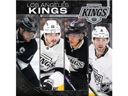 Kalendár Los Angeles Kings NHL 2026 Wall Calendar