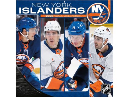 Kalendár New York Islanders NHL 2026 Wall Calendar