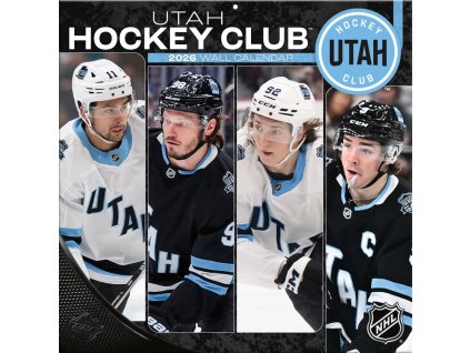 Kalendár Utah Mammoth NHL 2026 Wall Calendar