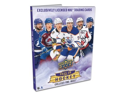 Album na Hokejové Karty 2025-26 Starter Kit + Set Karet a Fólií Full Pack