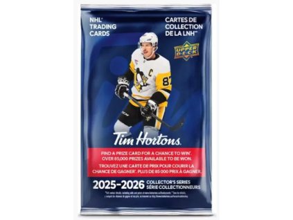 Hokejové Karty 2025-26 Upper Deck Tim Hortons Greatest Hockey Hobby Balíček