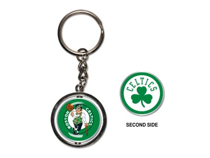 Prívesok na kľúče Boston Celtics NBA Spinner Key Ring