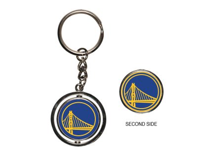 Prívesok na kľúče Golden State Warriors NBA Spinner Key Ring