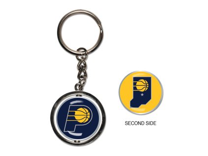 Přívěšek na klíče Indiana Pacers NBA Spinner Key Ring