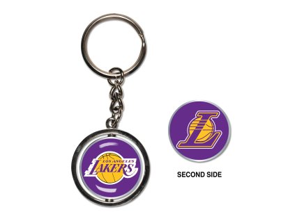 Prívesok na kľúče Los Angeles Lakers NBA Spinner Key Ring