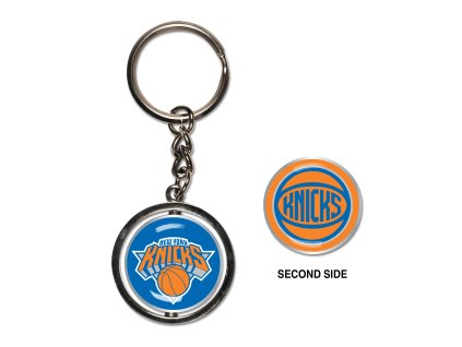 Prívesok na kľúče New York Knicks NBA Spinner Key Ring